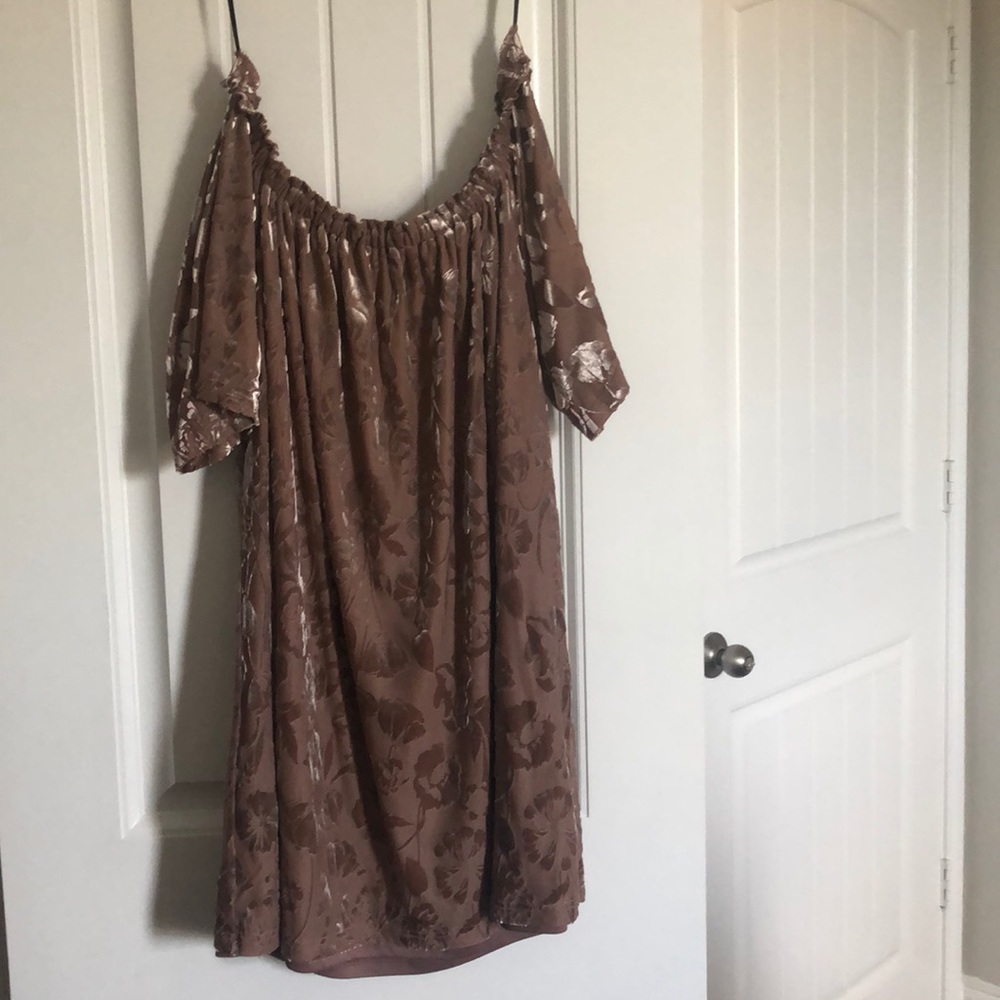 Off the shoulder dress